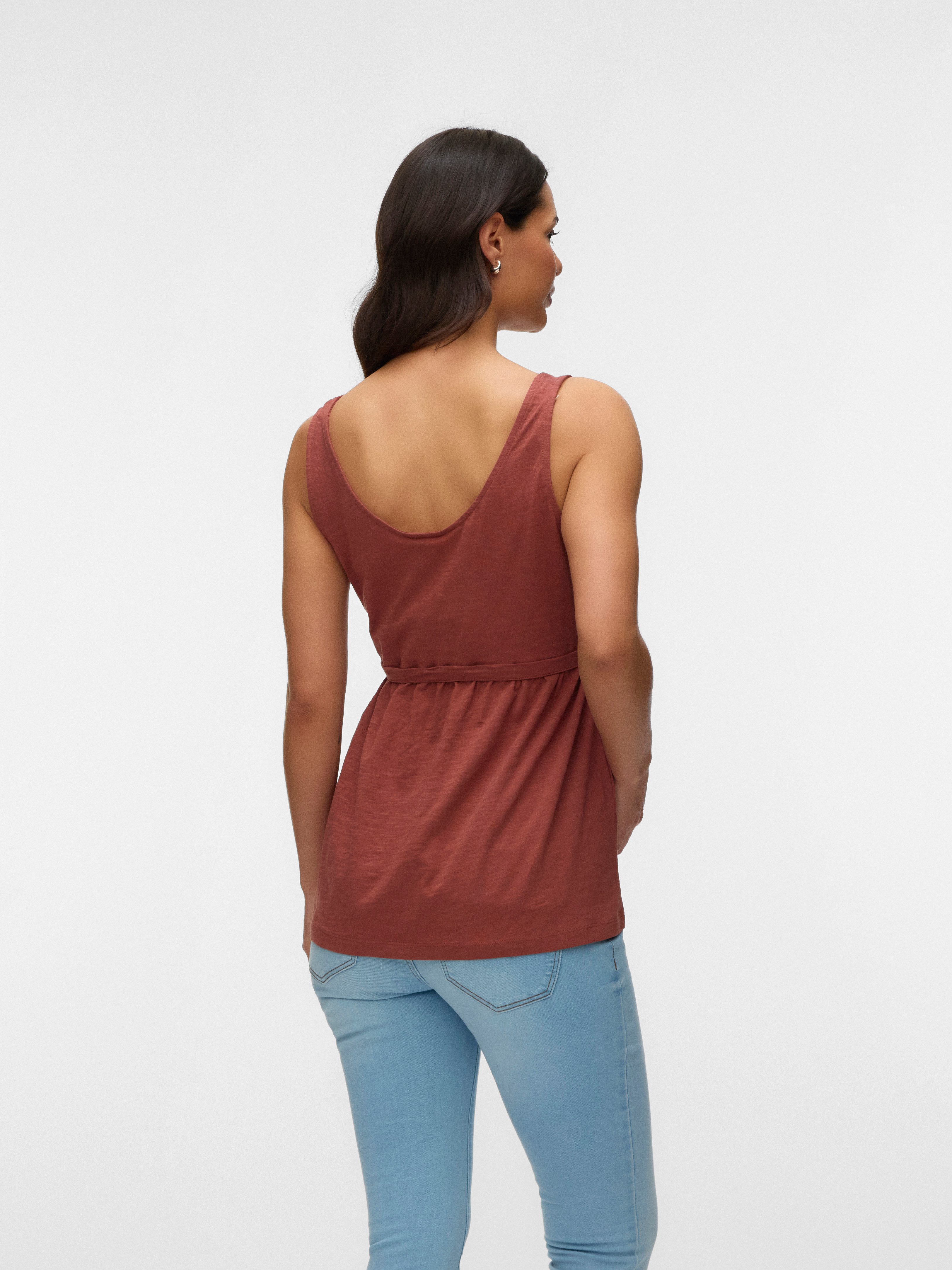 Mamalicious Umstandsshirt MLEVI LIA SL JRS TOP 2F NOOS