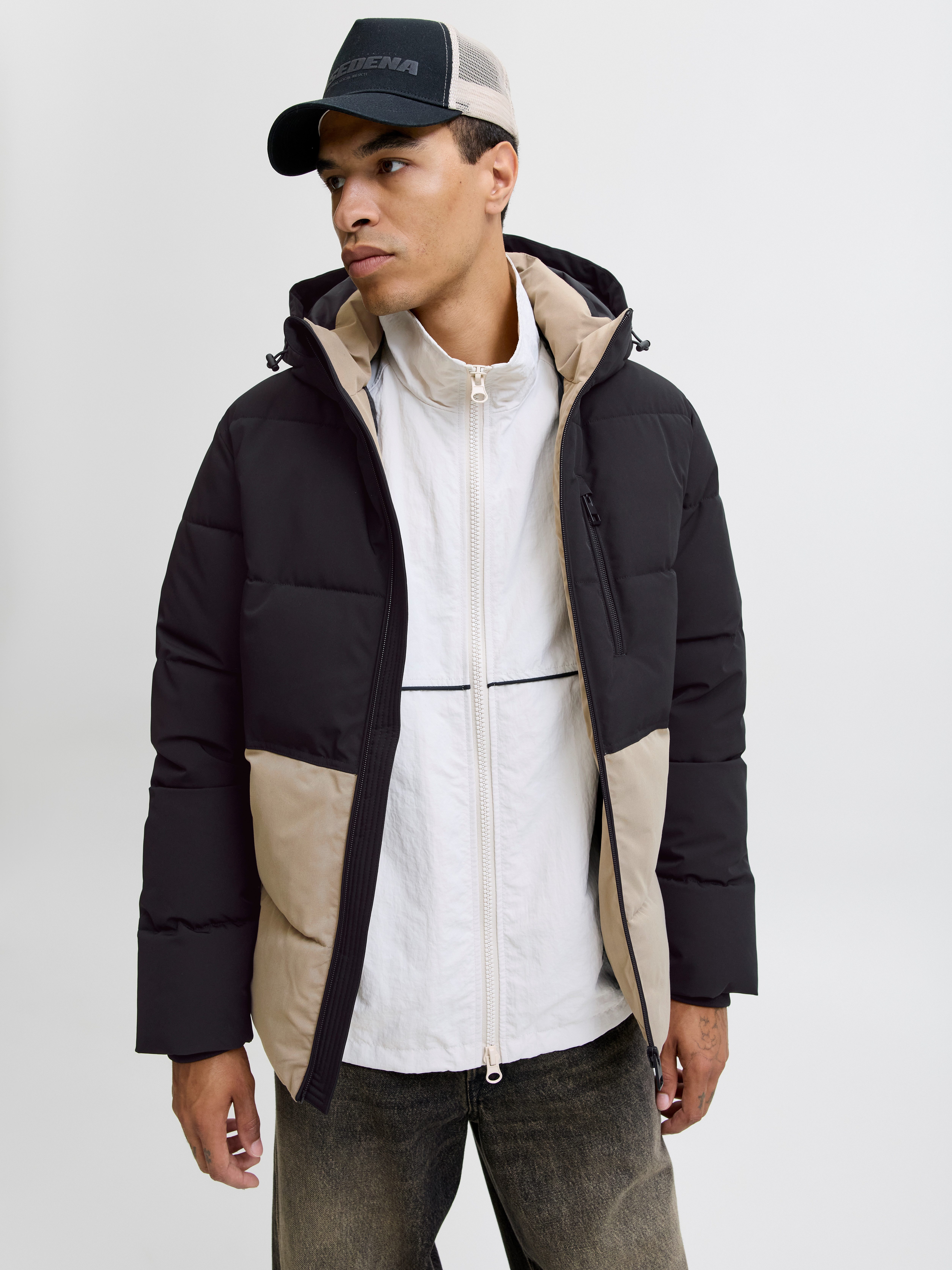 Jack & Jones Steppjacke JJEOWEN PUFFER SN