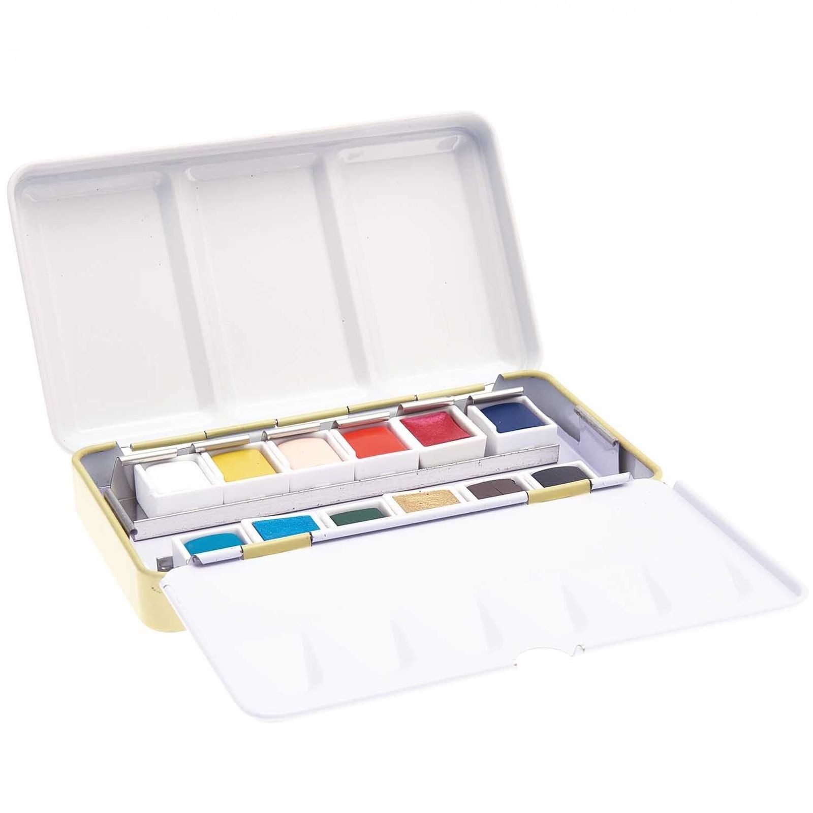 Rico Design Kreativset Essential Water Colours Aquarell, 12x1/2, (Aquarellkasten, 12-tlg., 12x1/2 Näpfchen)