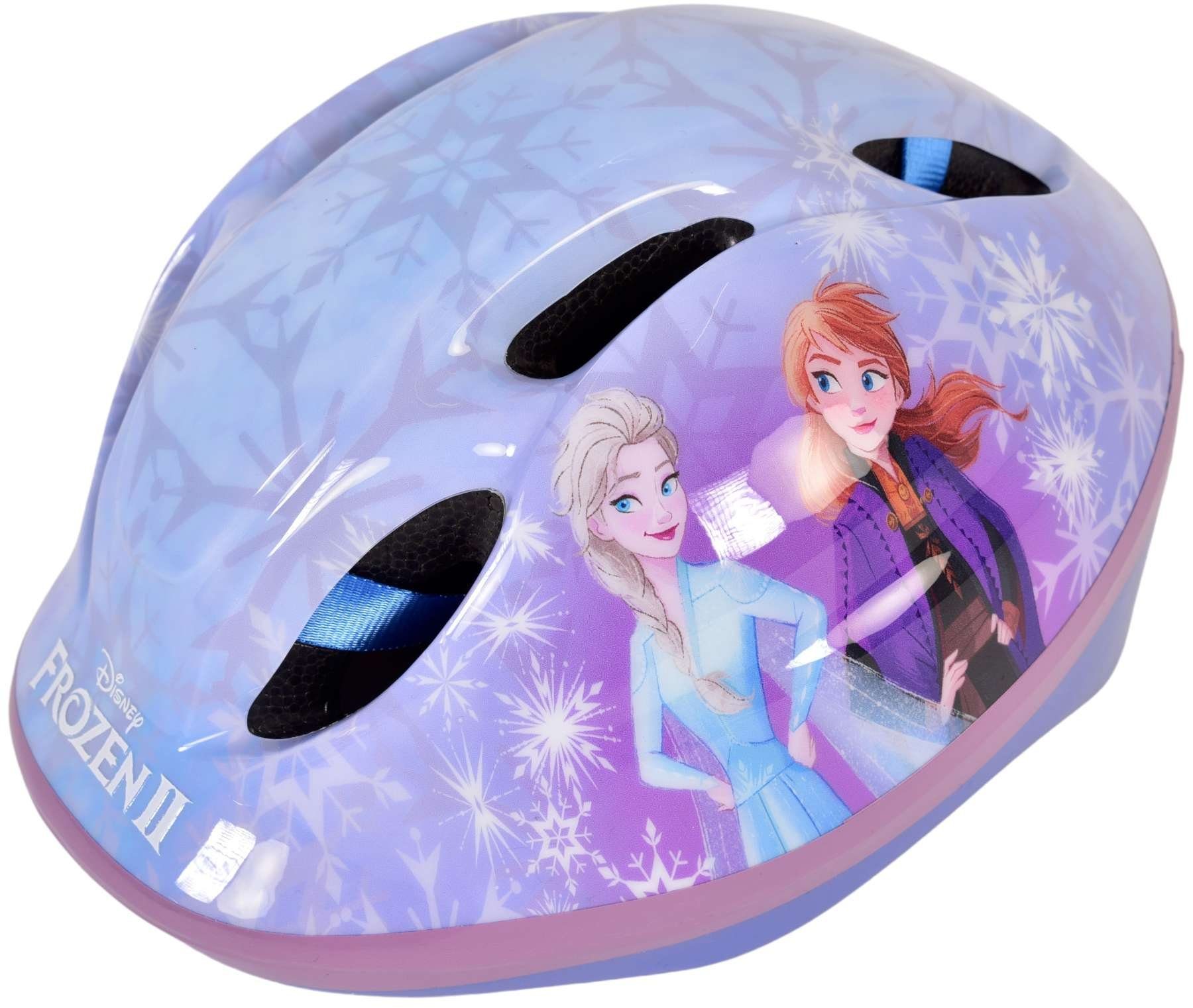 Disney Frozen Kinderfahrradhelm Blau- 52-56cm - 3-12 Jahre, 200 g, Elsa, Kristoff, Die Eiskönigin