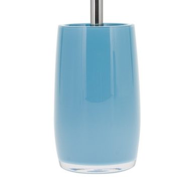 bremermann WC-Reinigungsbürste Bad-Serie SAVONA - WC-Garnitur mit langem Griff, aus Kunststoff, blau