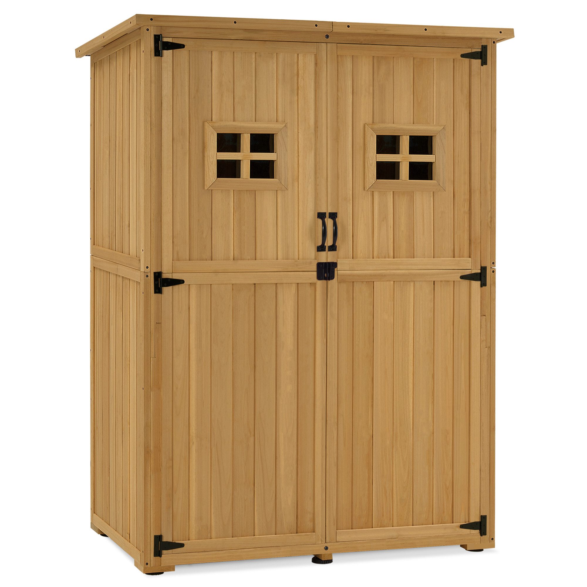 MCombo Gerätehaus M MCombo Holz Gartenschrank Gartenhaus 0912, 127×59×168 c günstig online kaufen
