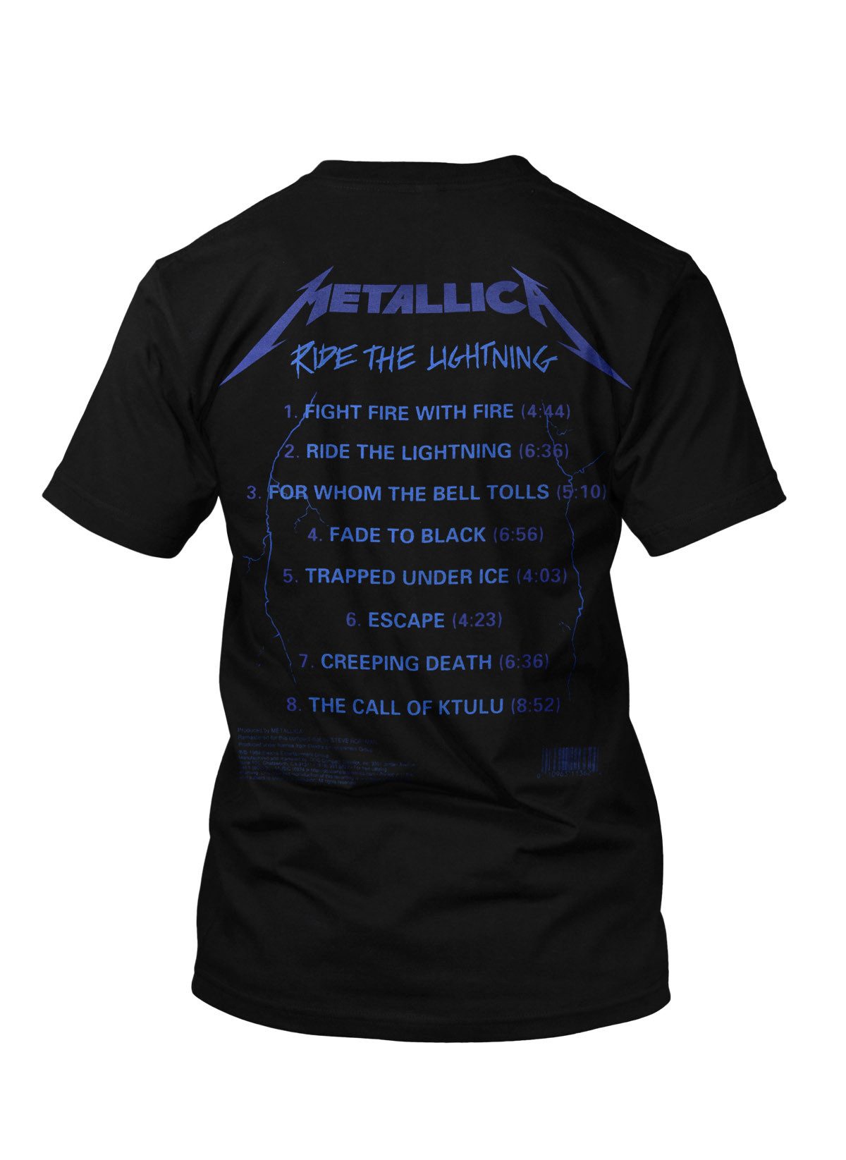 metallica T-Shirt Ride The Lightning Tracks günstig online kaufen