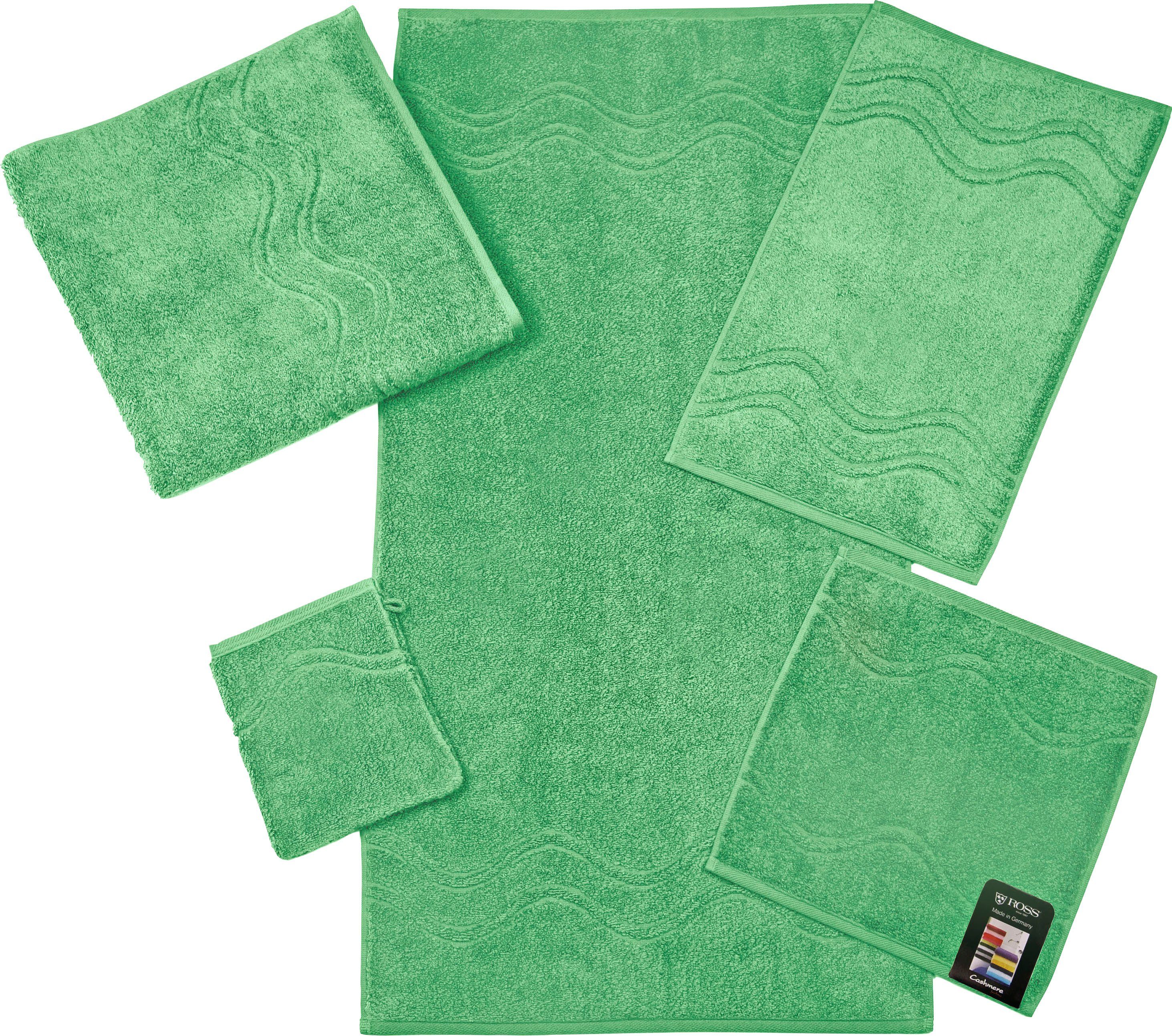 ROSS Gästehandtuch Cashmere feeling, Frottier (6-St), günstig online kaufen