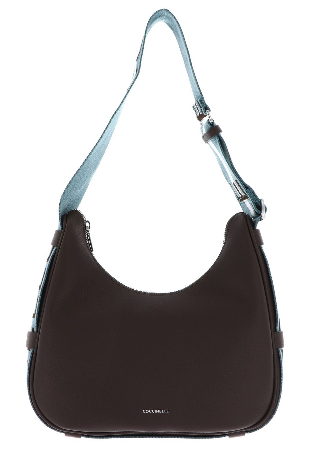 COCCINELLE Schultertasche Handbag Double Grainy Leather, aus echtem Rindsleder