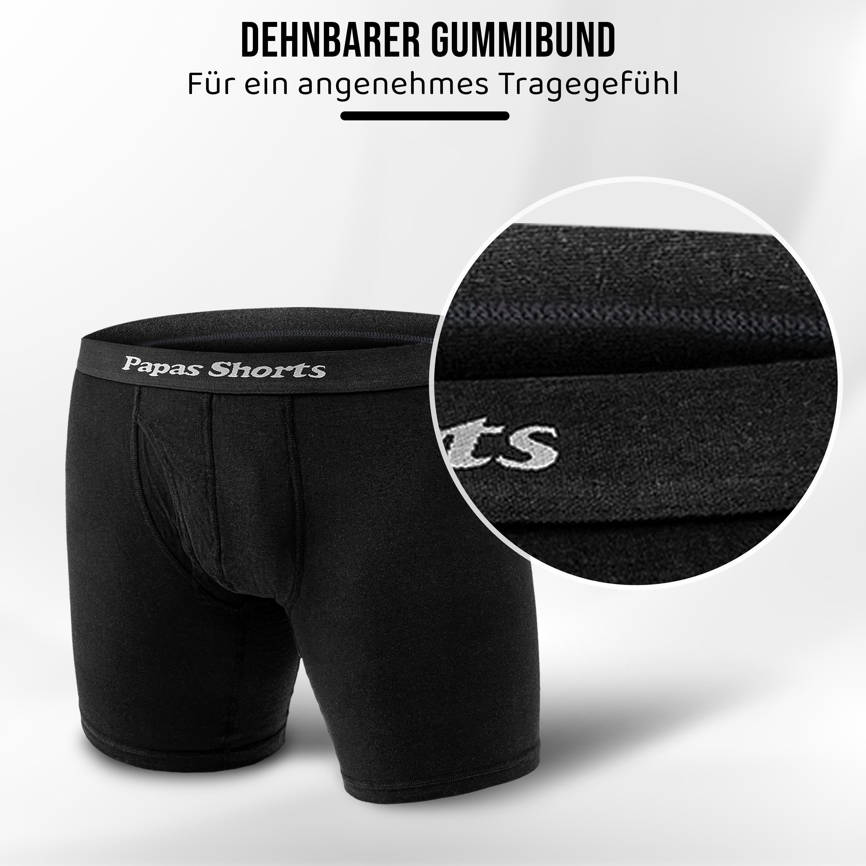 Boxershorts Herren, Extra Lang