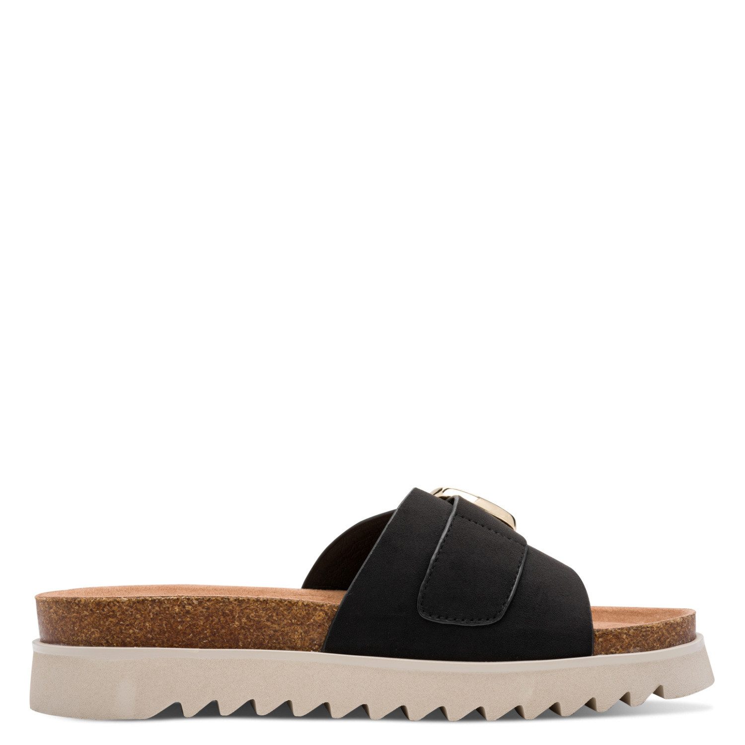Tamaris Pantolette Sommerschuh, Plateauschuh mit modischer Schnalle