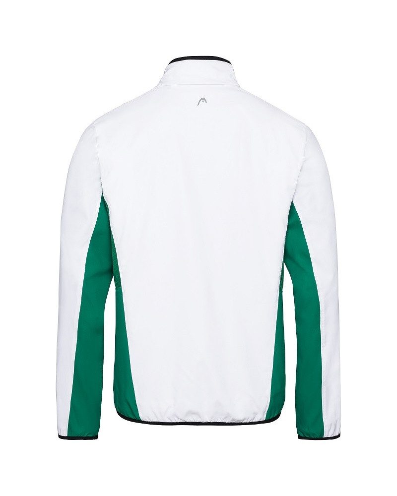 Head Tennisjacke Club weiss/grün Herren