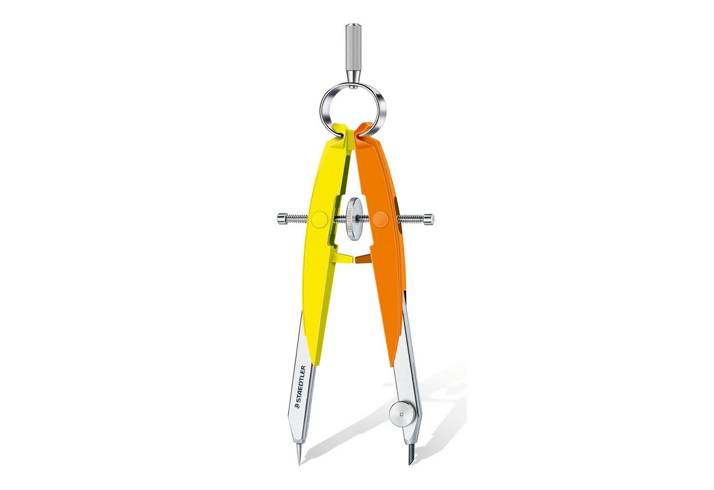 Thumbnail - STAEDTLER Zirkel STAEDTLER Mars comfort 556 Präzisionszirkel - Metall - gelb+orange