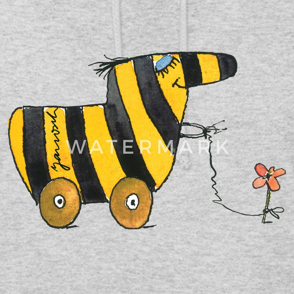 Spreadshirt Hoodie Janosch Große Tigerente Mit günstig online kaufen