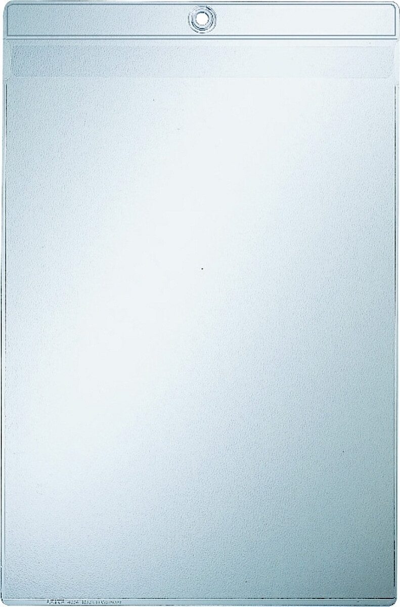 LEITZ Prospekthülle Sichttaschen A4 200my mit Öse zum Aufhängen