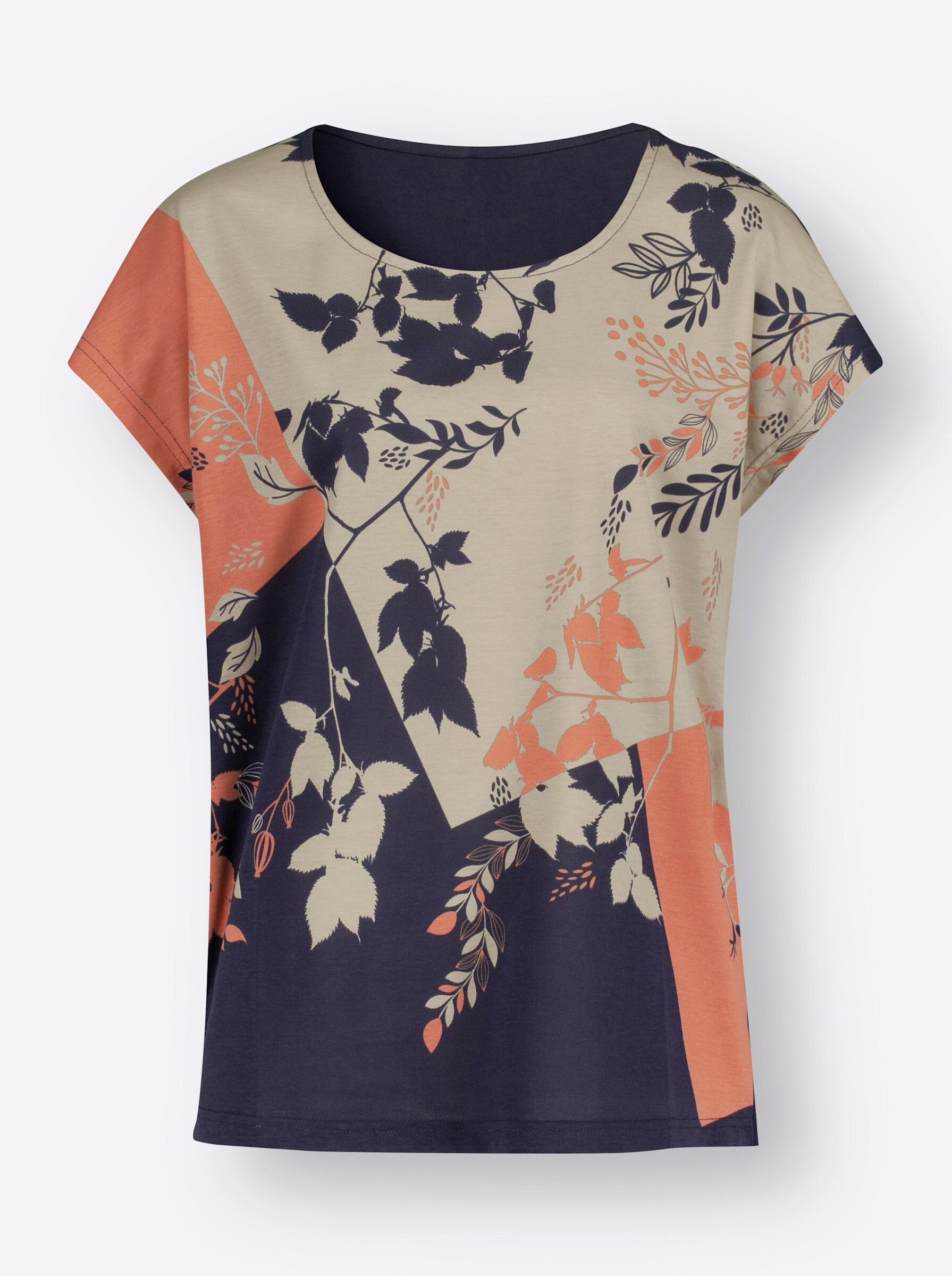 Sieh an! T-Shirt Kurzarm-Shirt Extra kurz