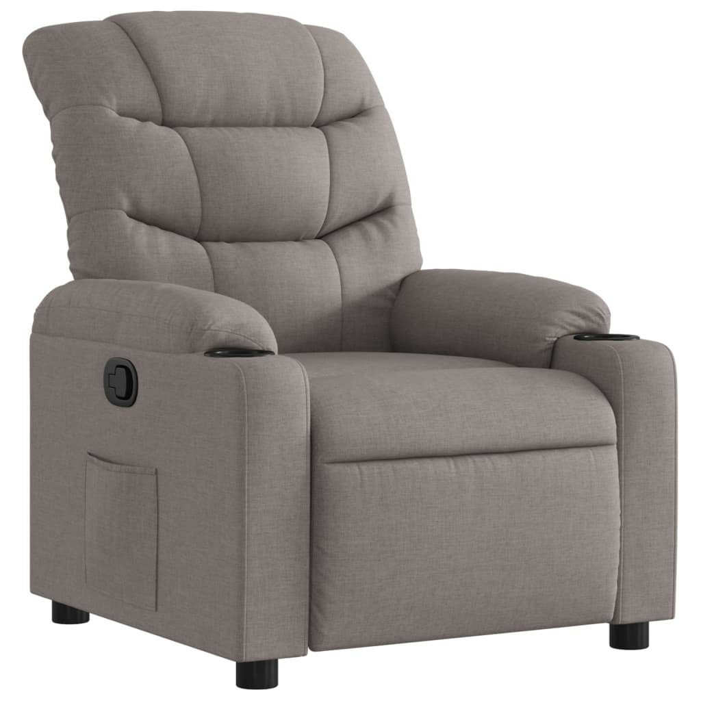 vidaXL Sessel Relaxsessel Taupe Stoff (1-St) günstig online kaufen