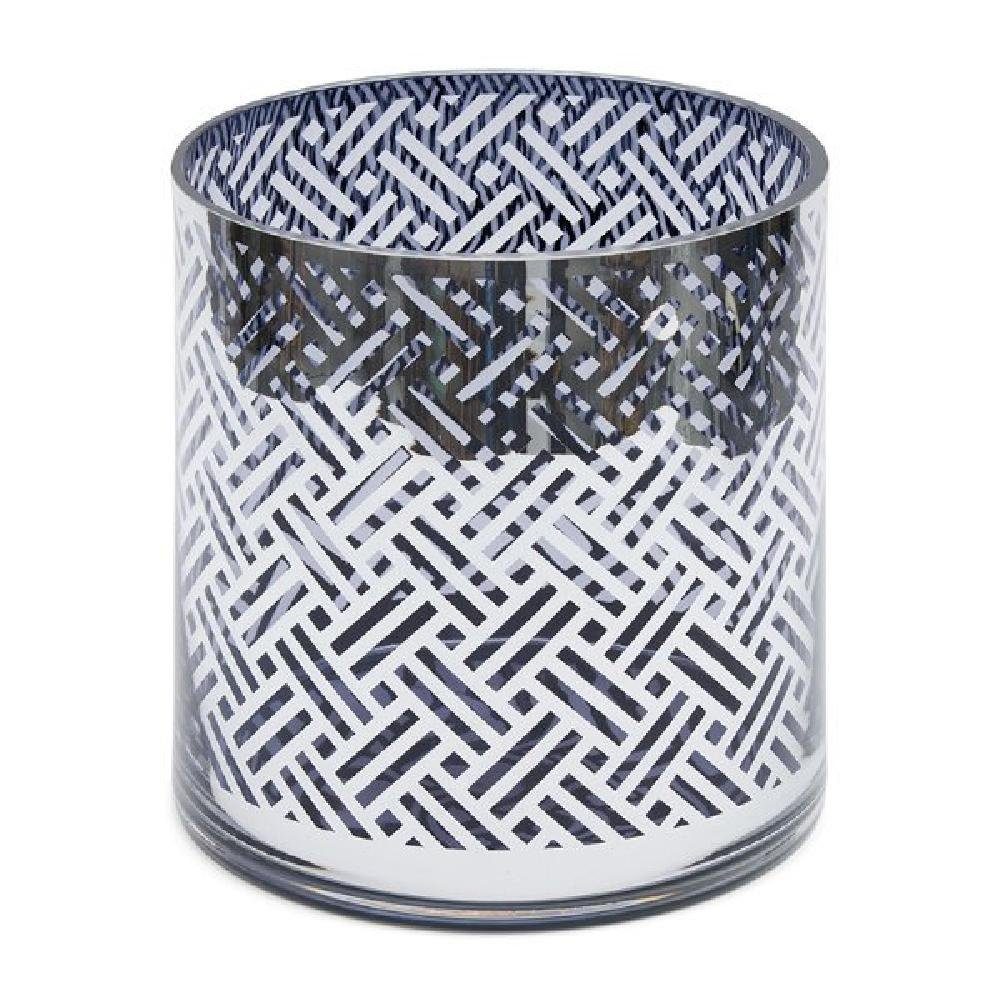 Rivièra Maison Windlicht Windlicht Yacht Club Blue-Silver (L)