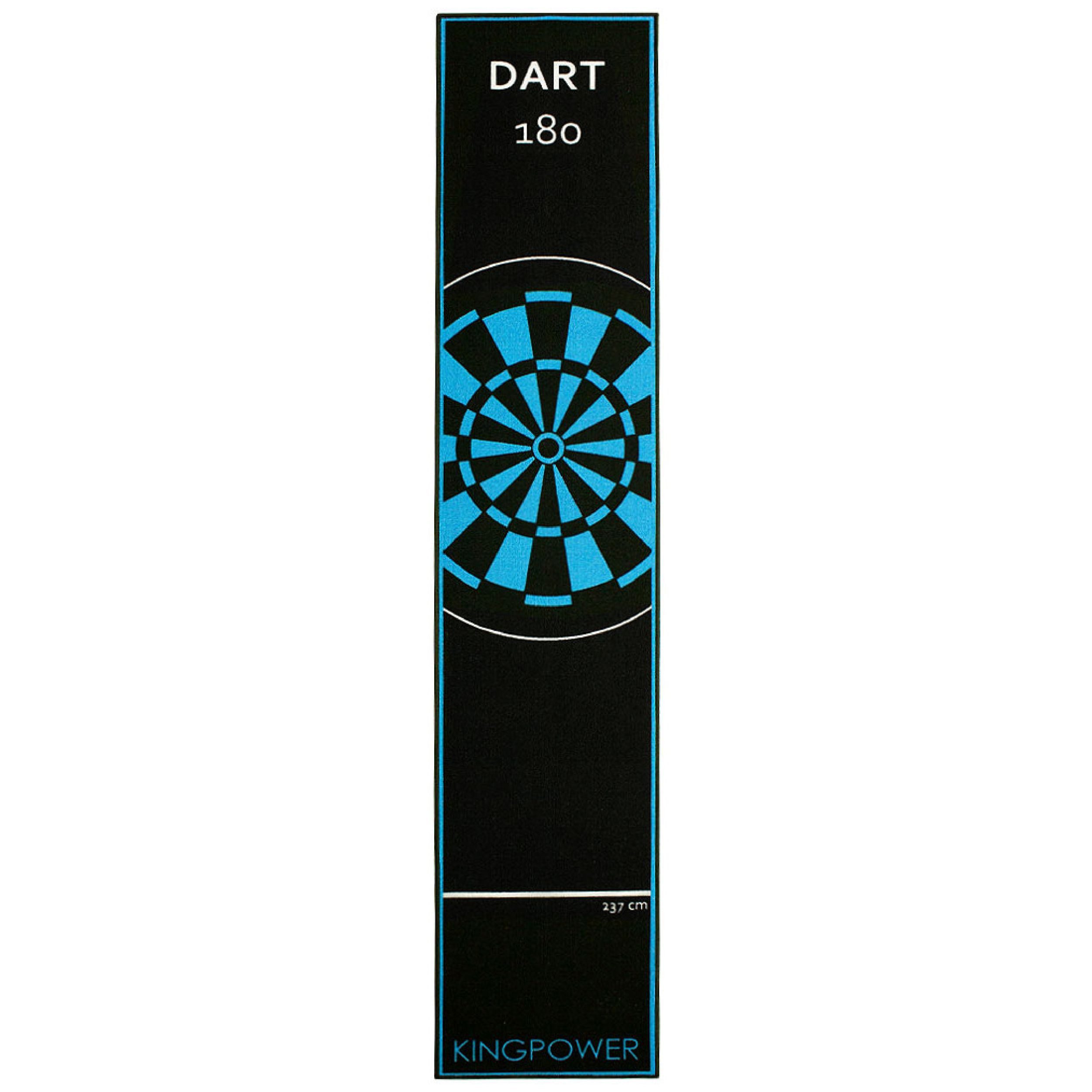 Dartmatte Turnier Matte Dartteppich Dart Matte Dartmatte Darts 290 x 60 cm Blau