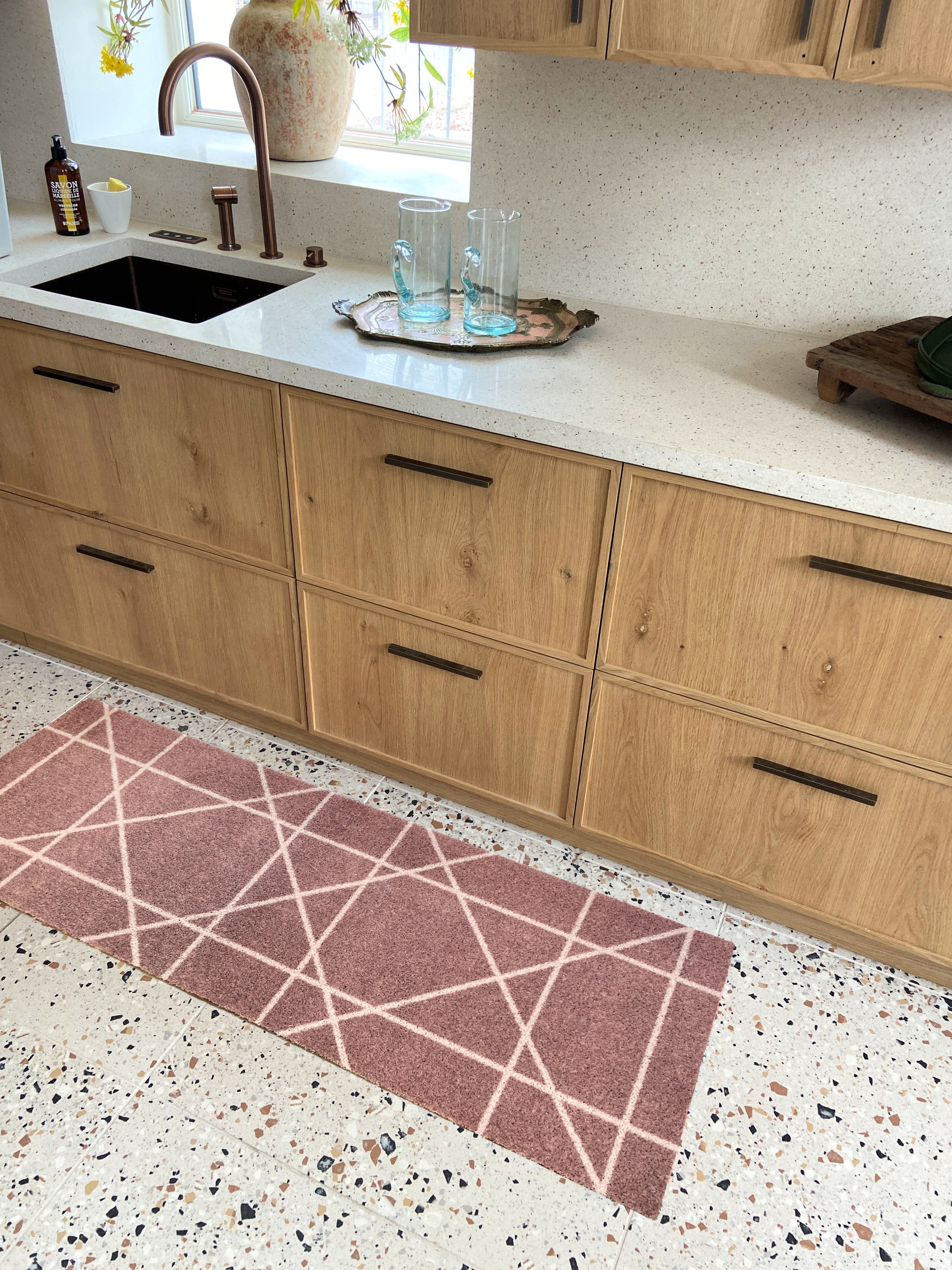 Mad about Mats Läufer ARAS, Küchenläufer, modern, geometrisches Motiv, Linien, rutschfest, waschbar