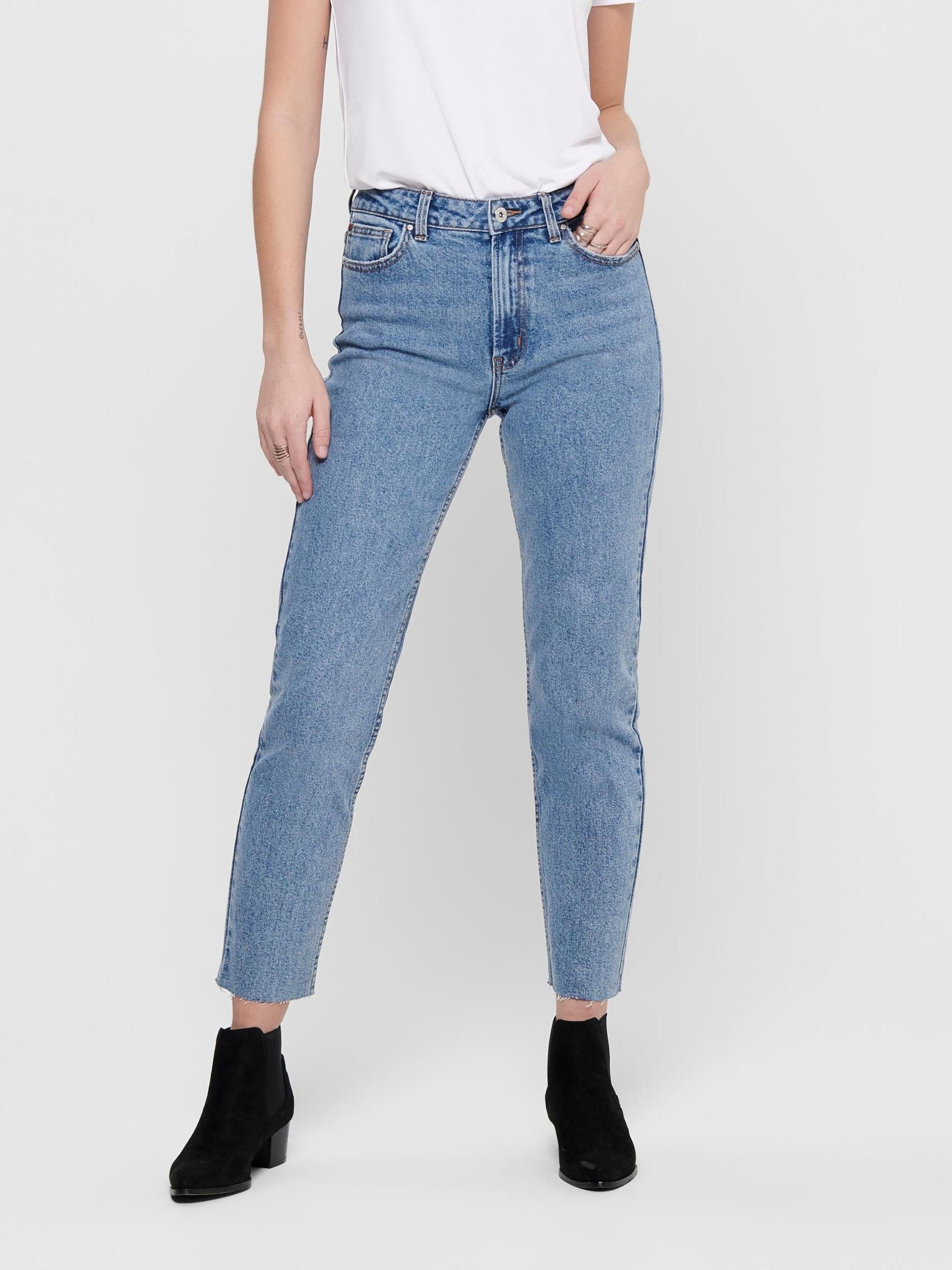 ONLY 7/8-Jeans (1-tlg) Fransen