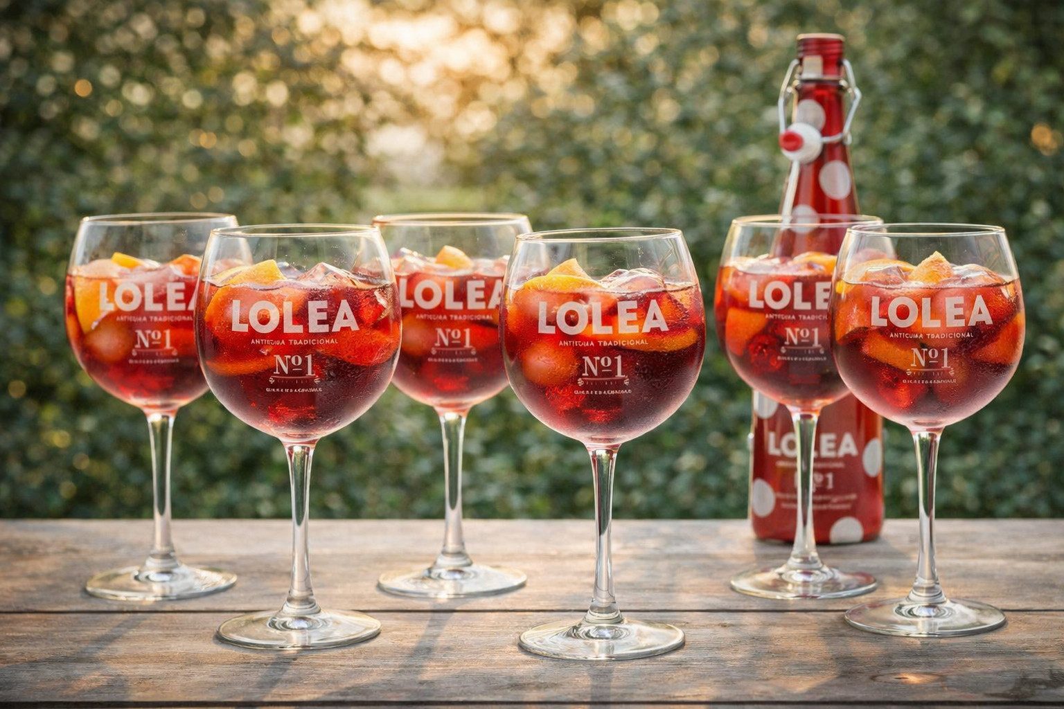 Ballon Gläser-Set Lolea Sangria No.1 Stilglas Ballonglas – 6er Set Original Lolea Gläser