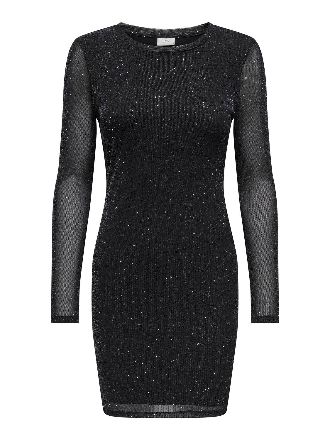 JACQUELINE de YONG Abendkleid Rundhals Langarm günstig online kaufen