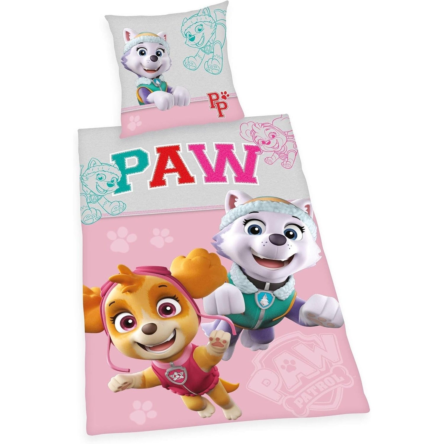 Herding Young Collection Kinderbettwäsche Bettwäsche-Set, Paw Patrol Skye, günstig online kaufen