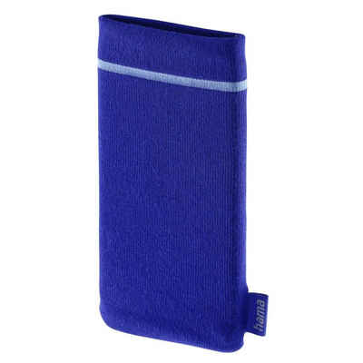 Hama Handyhülle Handyhülle "Socke", universal, Größe 7,0 x 16,0 cm, Blau (00172382)