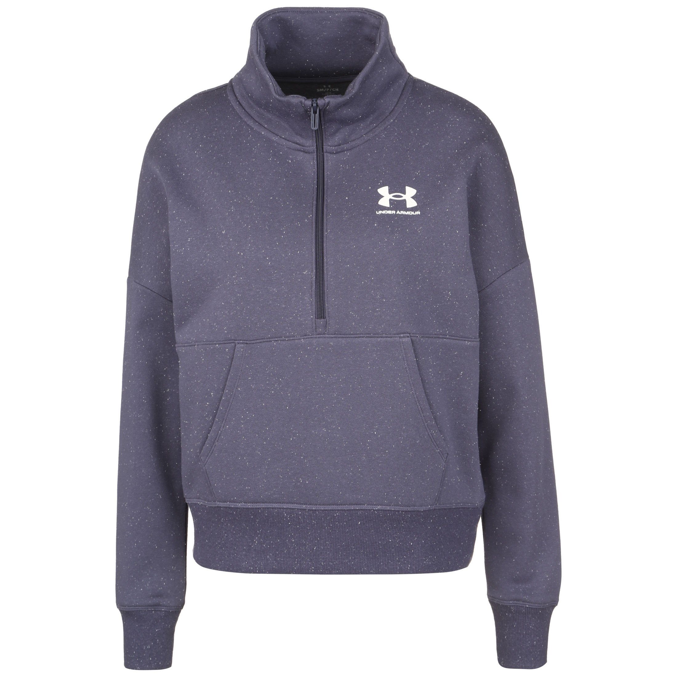 Armour® Sweatshirt Half-Zip Damen Fleece Trainingspullover Under Rival