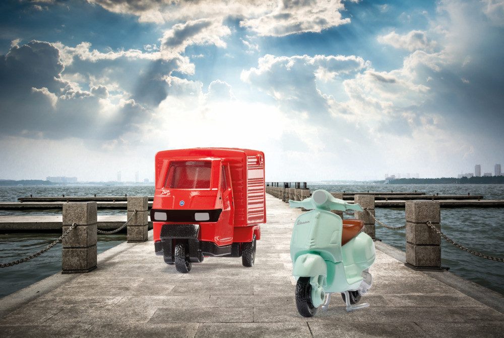 SIEPER Modellmotorrad siku Vespa 125 GTS Super