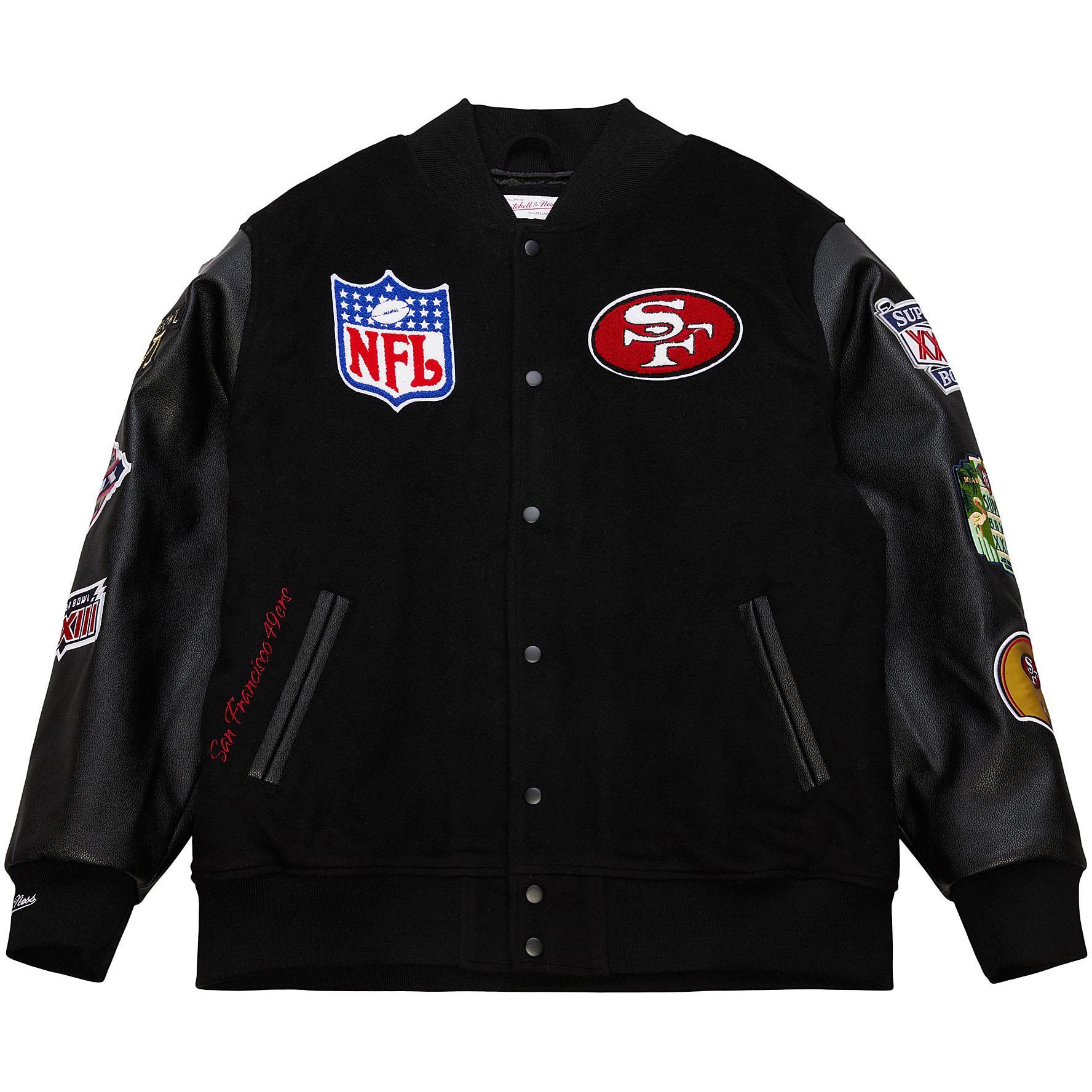 Mitchell & Ness Winterjacke Varsity San Francisco 49ers