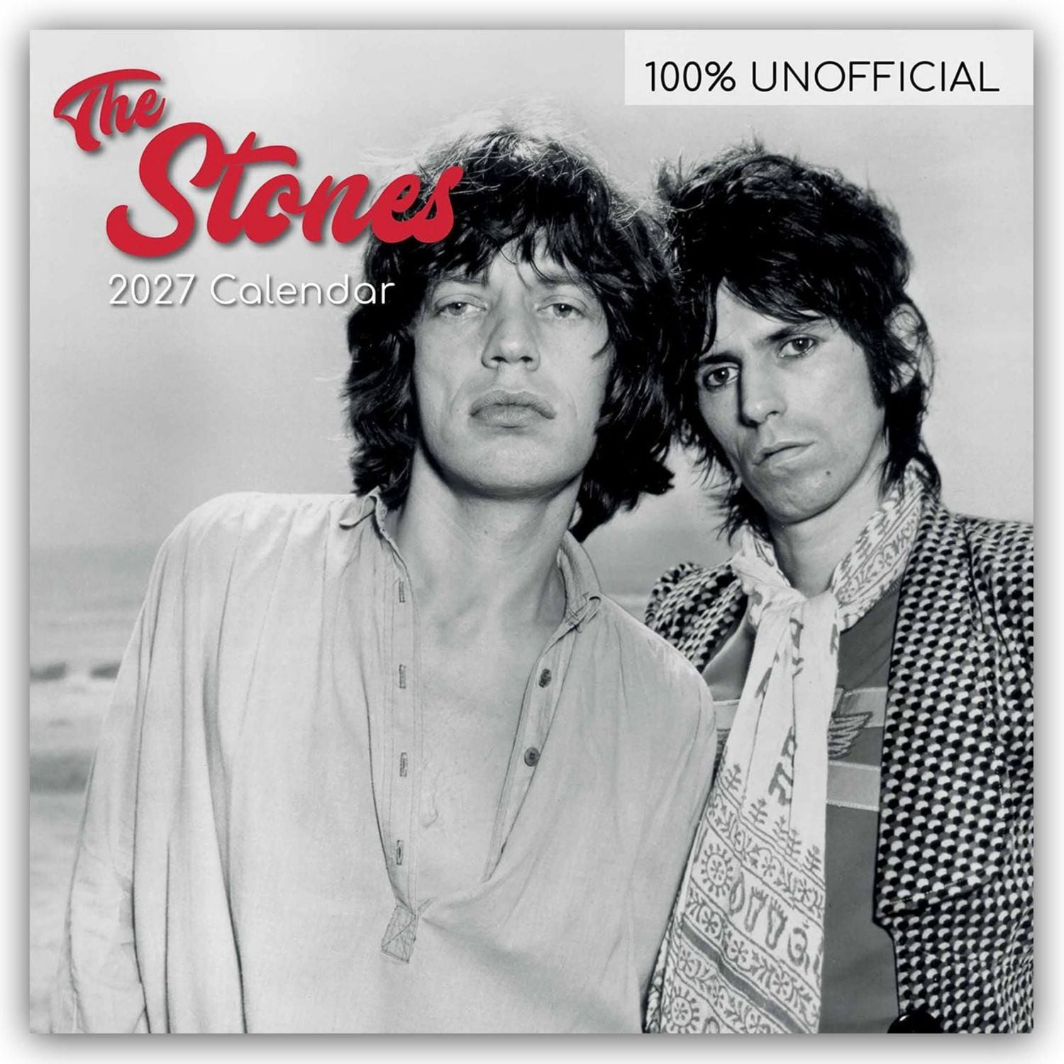 Wandkalender Rolling Stones – The Stones 2027 – 16-Monatskalender