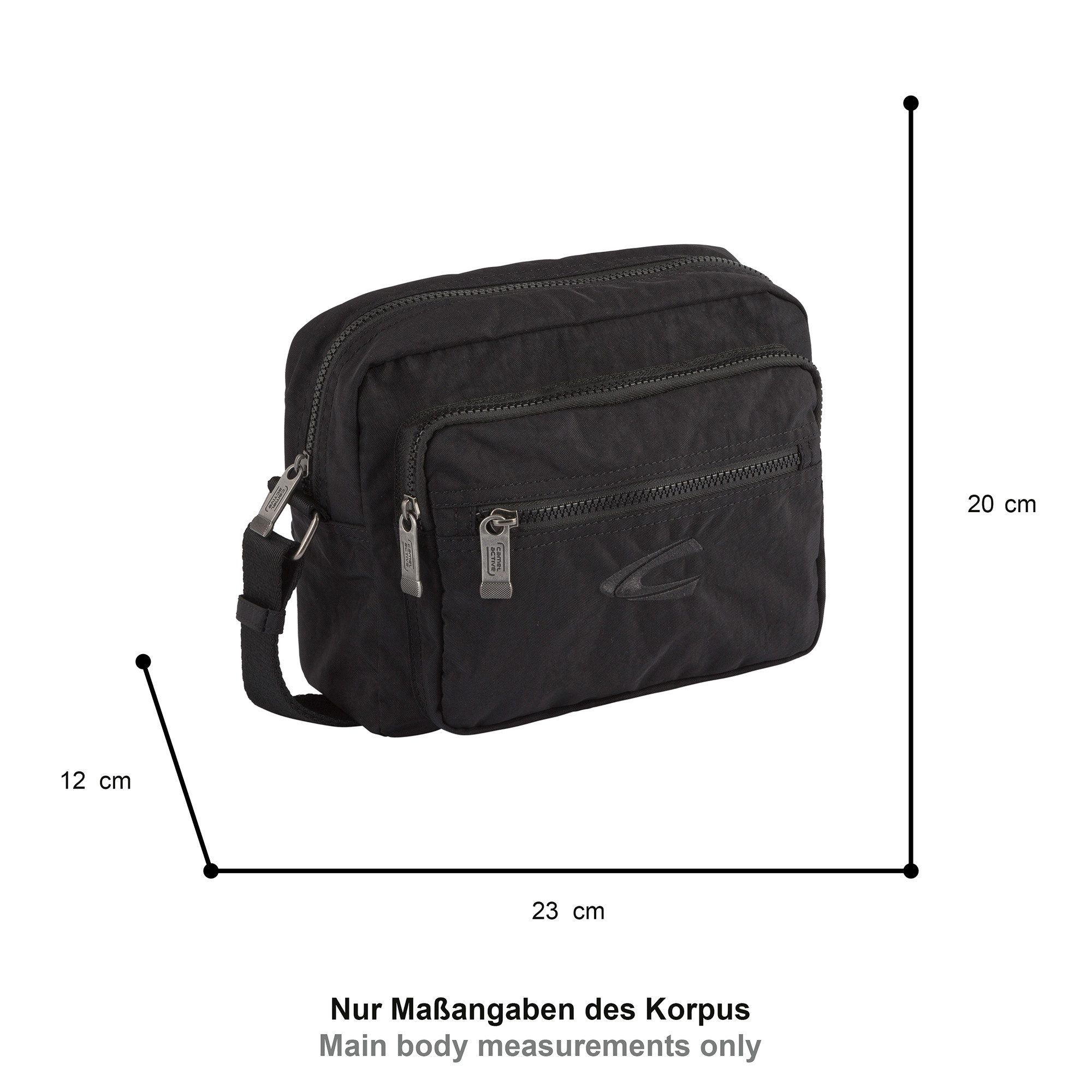 camel active Umhängetasche Journey, aus leichtem robusten Nylon, funktional günstig online kaufen