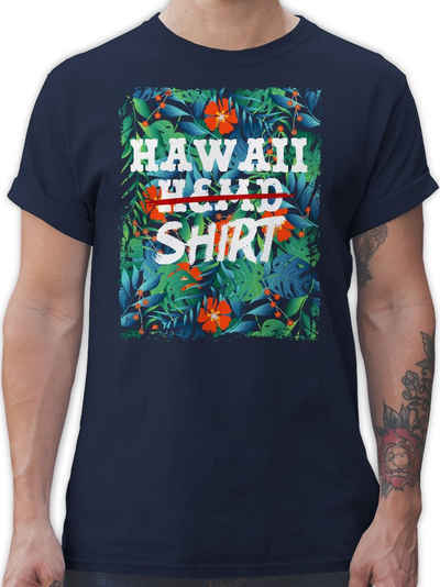 Shirtracer T-Shirt Hawaii Hemd Shirt - Aloha Party Hawaiian Hawaii-Kleidung Karibik Karneval Outfit