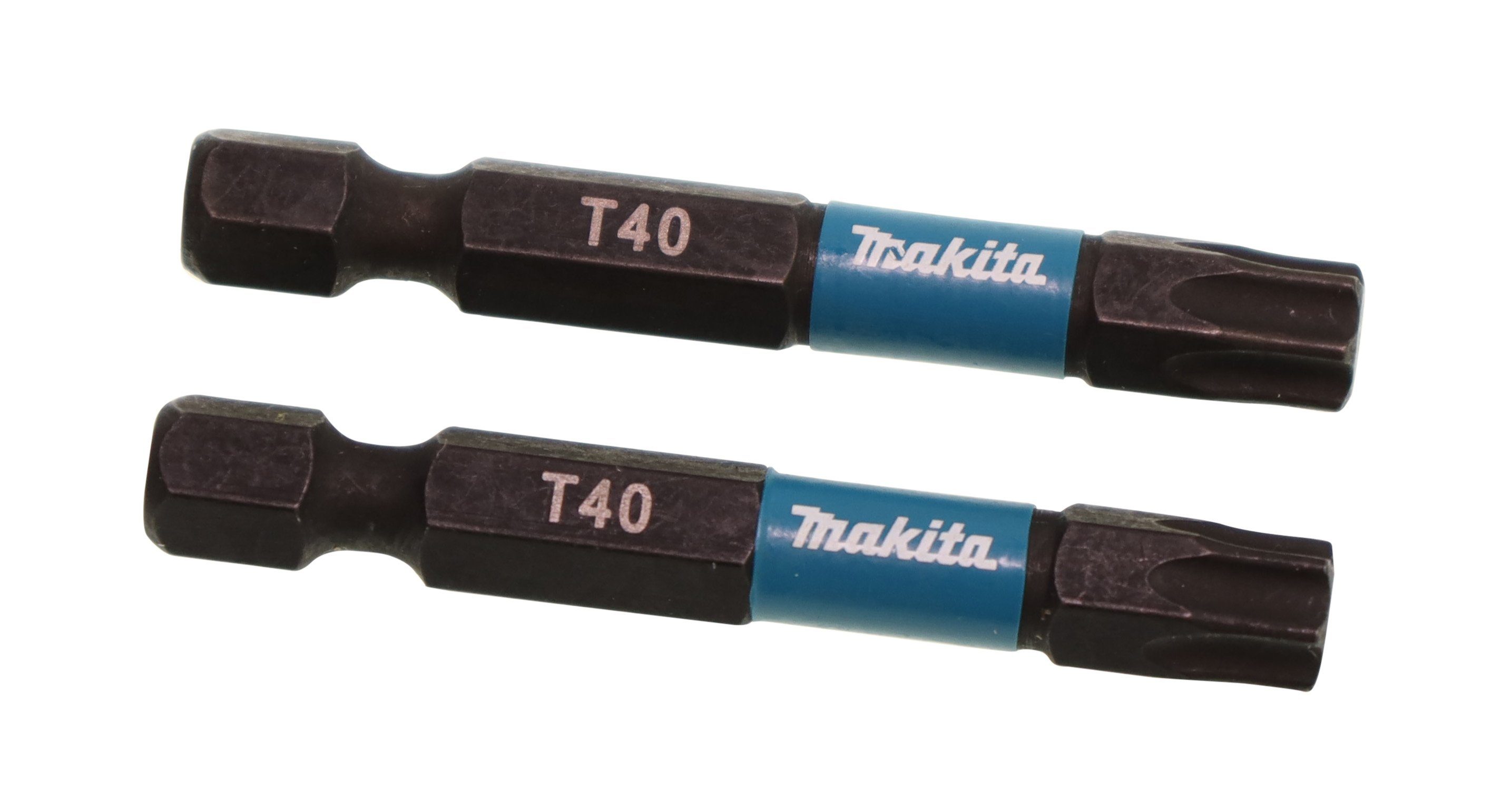 Black, und S2-Spez Bohrer- Stück, B-63812 Makita T40 Impact Makita 6-rund 2 Bit TX40x50 Bit-Set