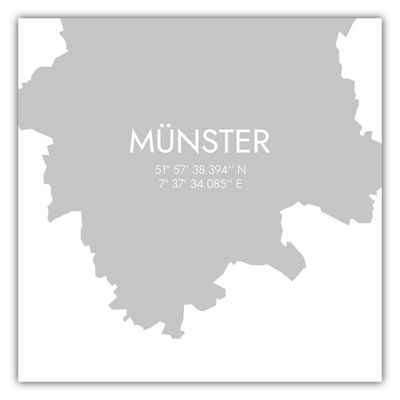 MOTIVISSO Poster Münster Koordinaten #5
