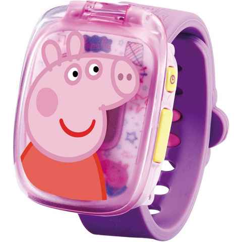 Vtech® Lernspielzeug Peppa Pig, Peppas Lernuhr pink