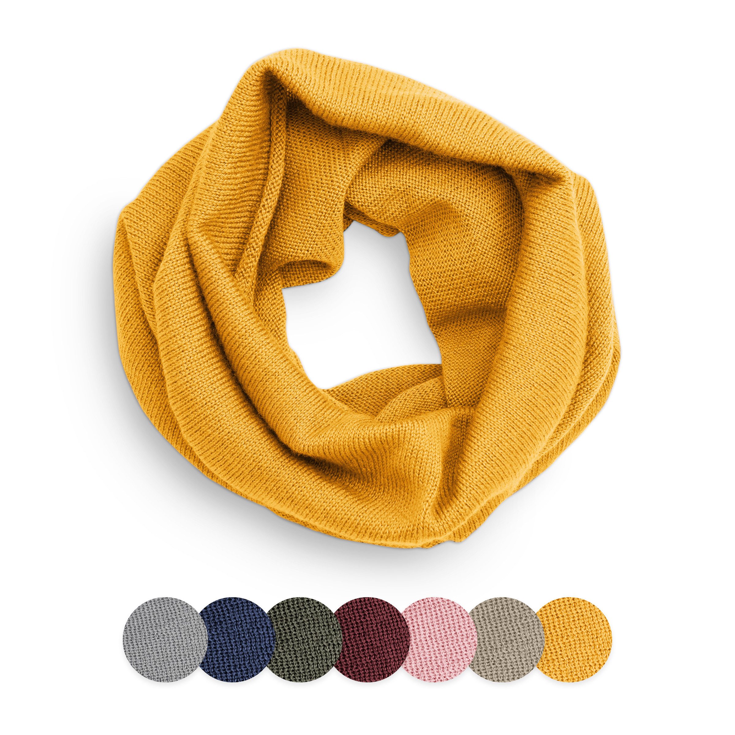 Ehrenkind Strickschal Schlauchschal für Kinder, aus Merino Schurwolle, (Feinstrick), Made in Germany