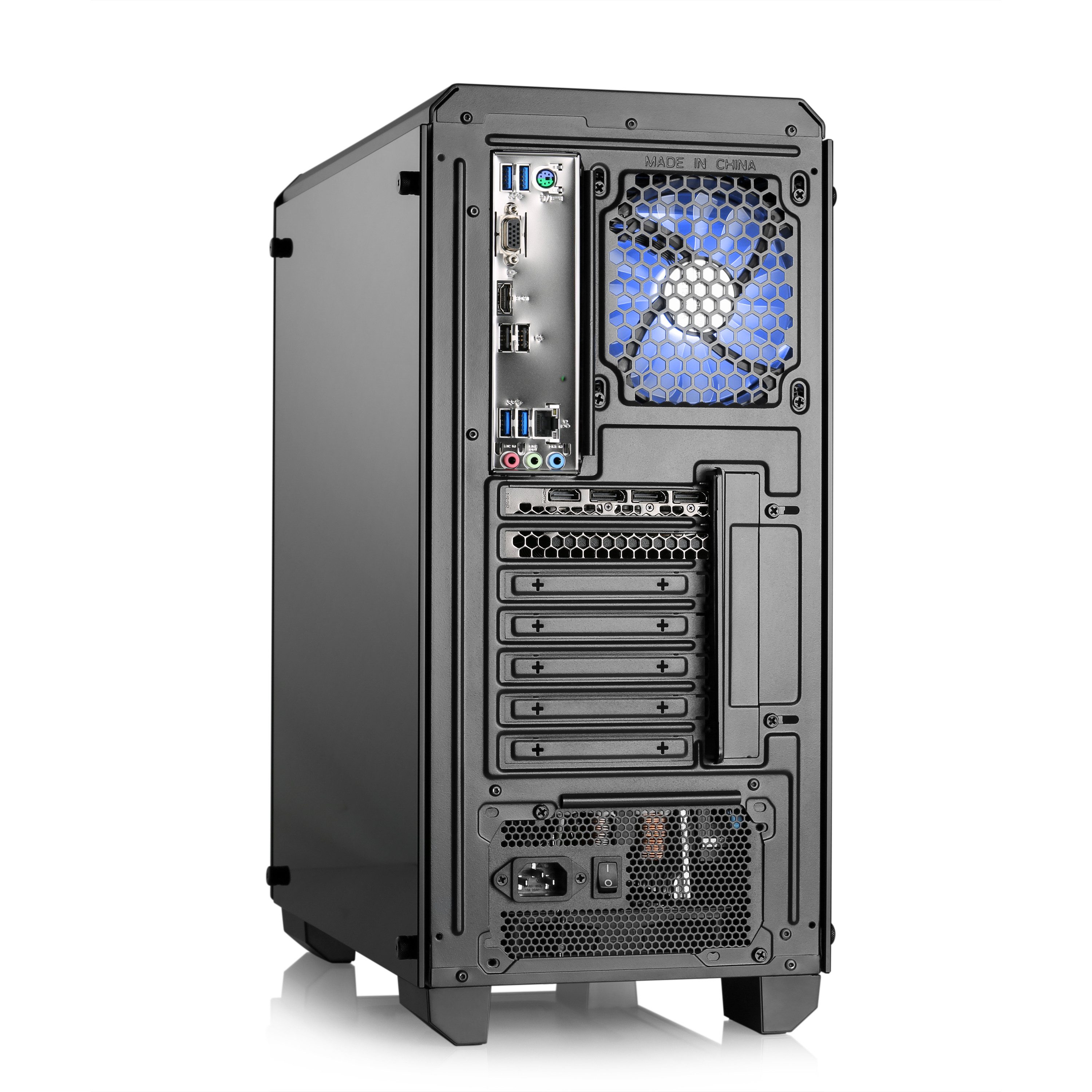 CSL Theseus V24618 Gaming-PC (AMD Ryzen 7 5700X, GeForce RTX 3050, 32 GB RAM, 1000 GB SSD, Luftkühlung) – Bild 4 von 5