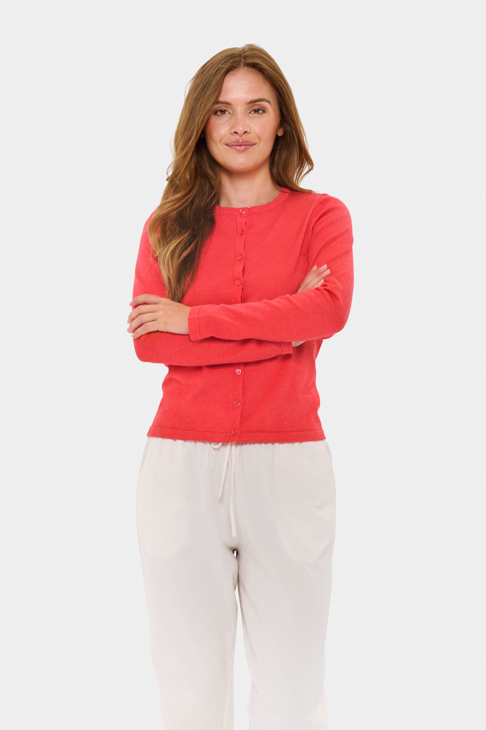 Saint Tropez Cardigan A8661, MilaSZ R-Neck Cardigan günstig online kaufen