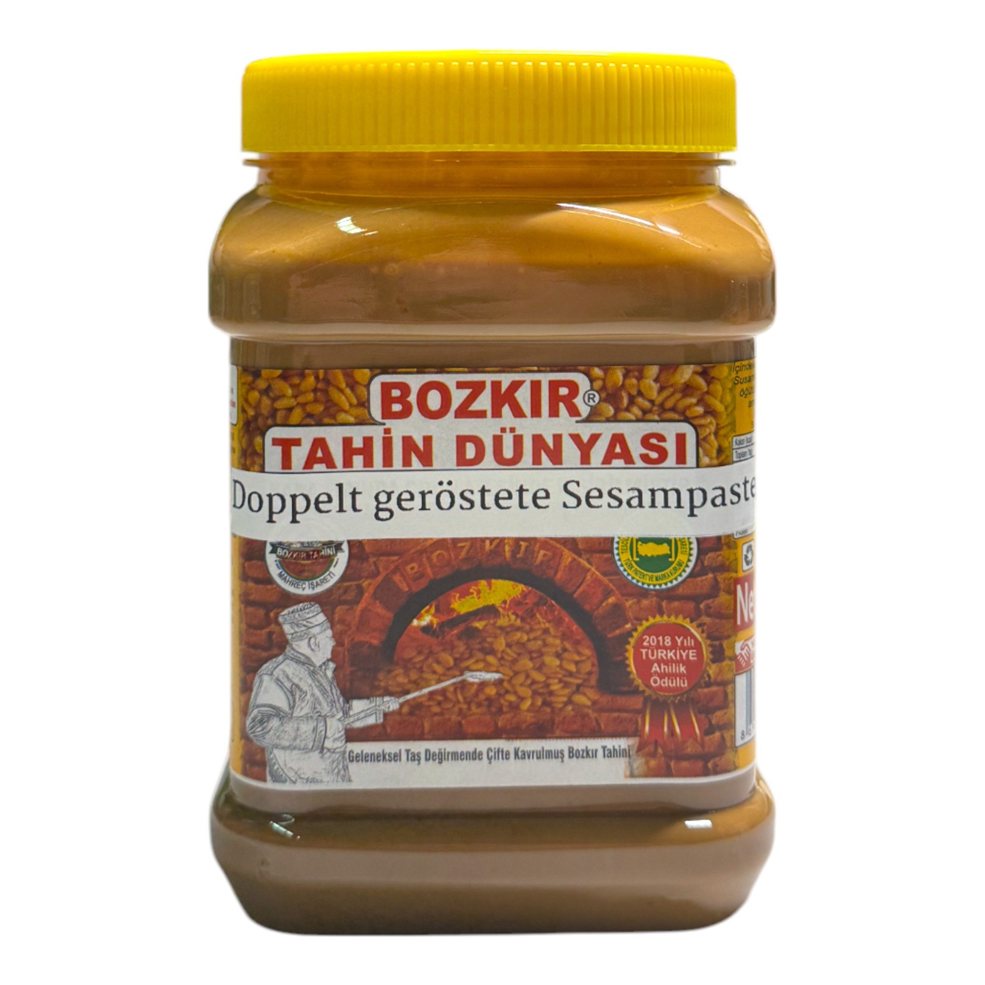 Kalaycioglu Gemüsekonserve Doppelt Geröstete Sesampaste aus Konya Bozkir 935g