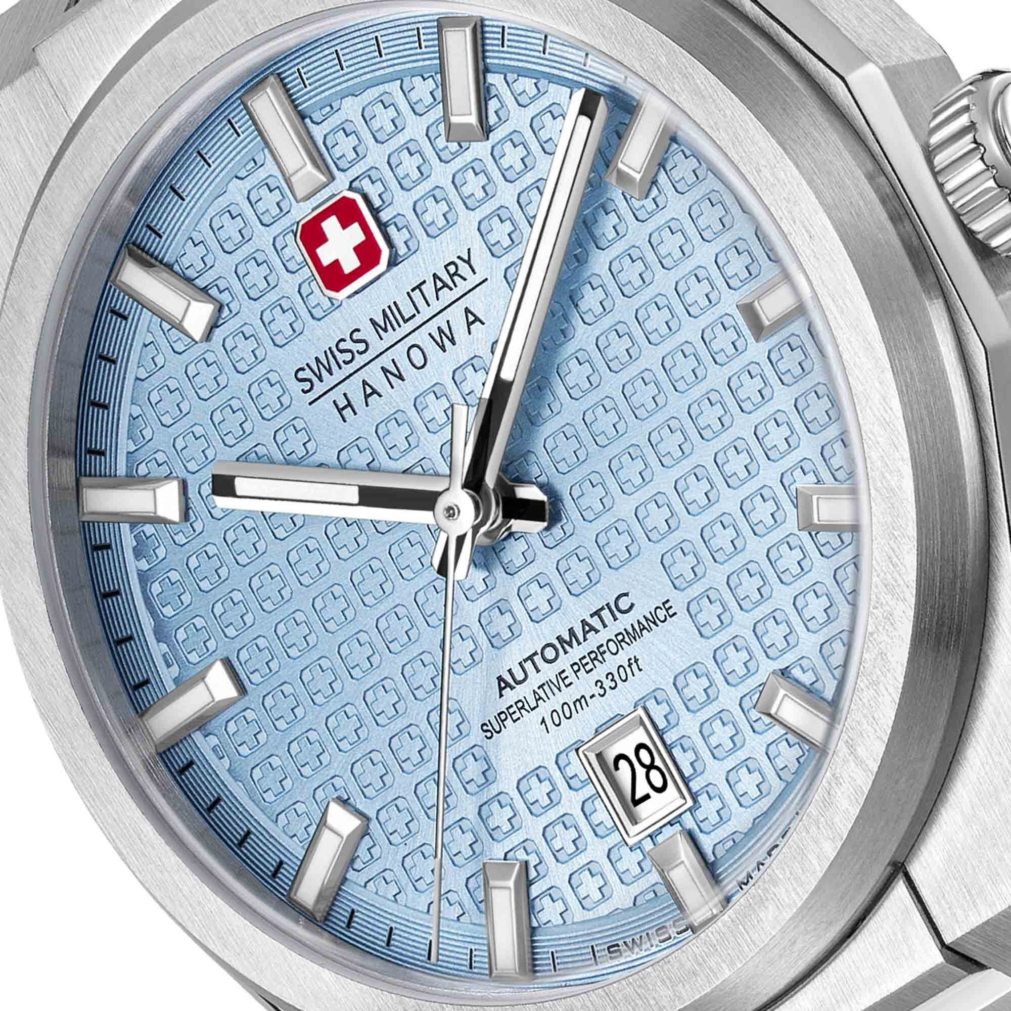 Swiss Military Hanowa Automatikuhr Automatikuhr Herrenuhr 41 mm Automatik Herren