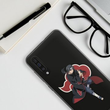DeinDesign Handyhülle Itachi Uchiha Offizielles Lizenzprodukt Naruto Shippuden, Samsung Galaxy A50 Silikon Hülle Bumper Case Handy Schutzhülle