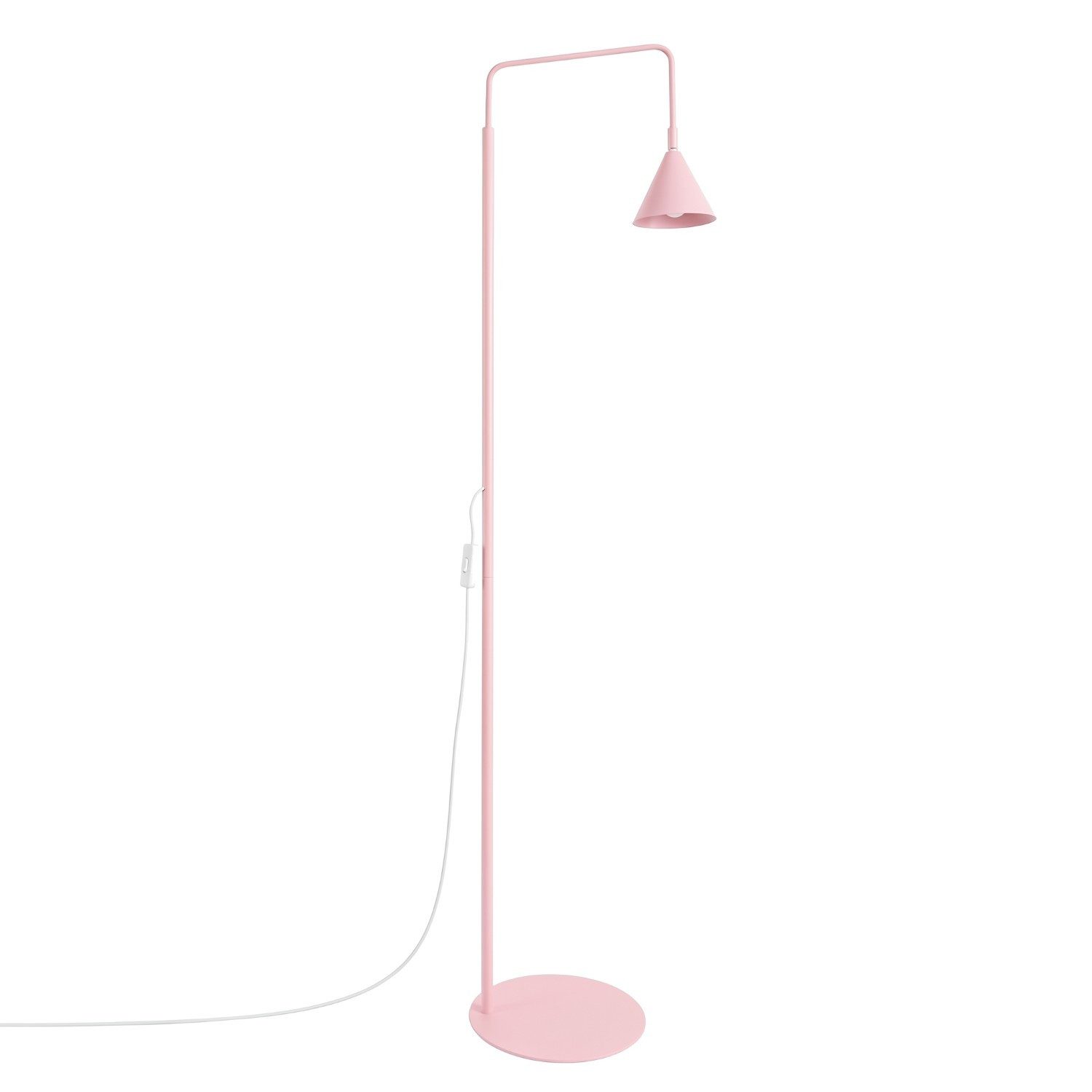 SOLLUX lighting Stehlampe Stehleuchte NOX rosa, Nicht enthalten
