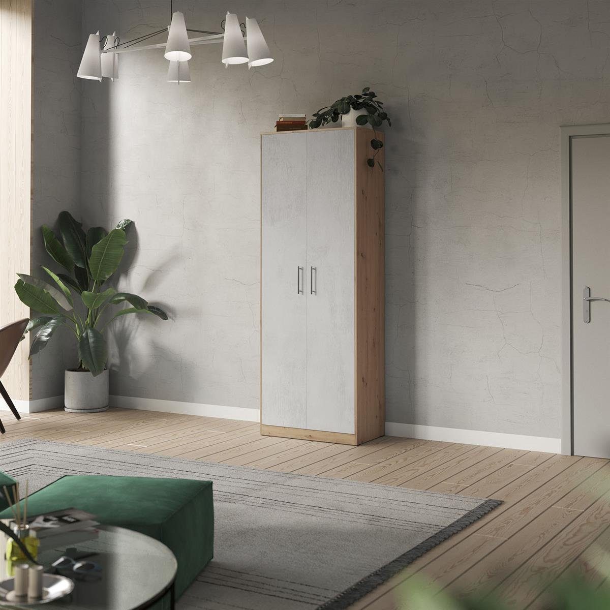SMARTBett Drehtürenschrank SMARTBett Schrank Kleiderschrank Aktenschrank günstig online kaufen