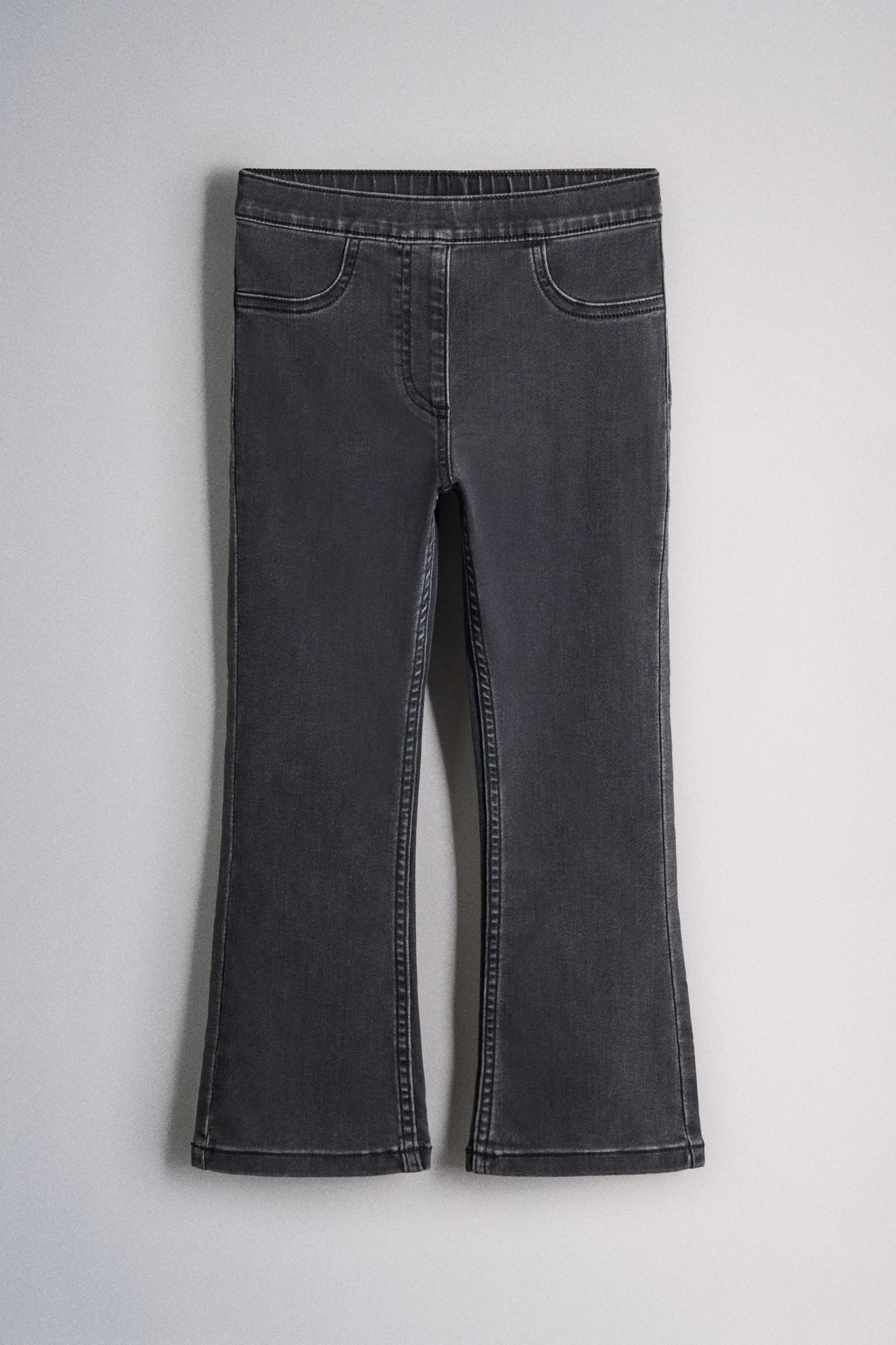 The Set Jeansjeggings The Set Ausgestellte Jersey-Jeggings, 3er-Pack (3-tlg)