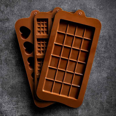 Pure Xocolate Schokoladenform Silikonform (3er-Kombo)