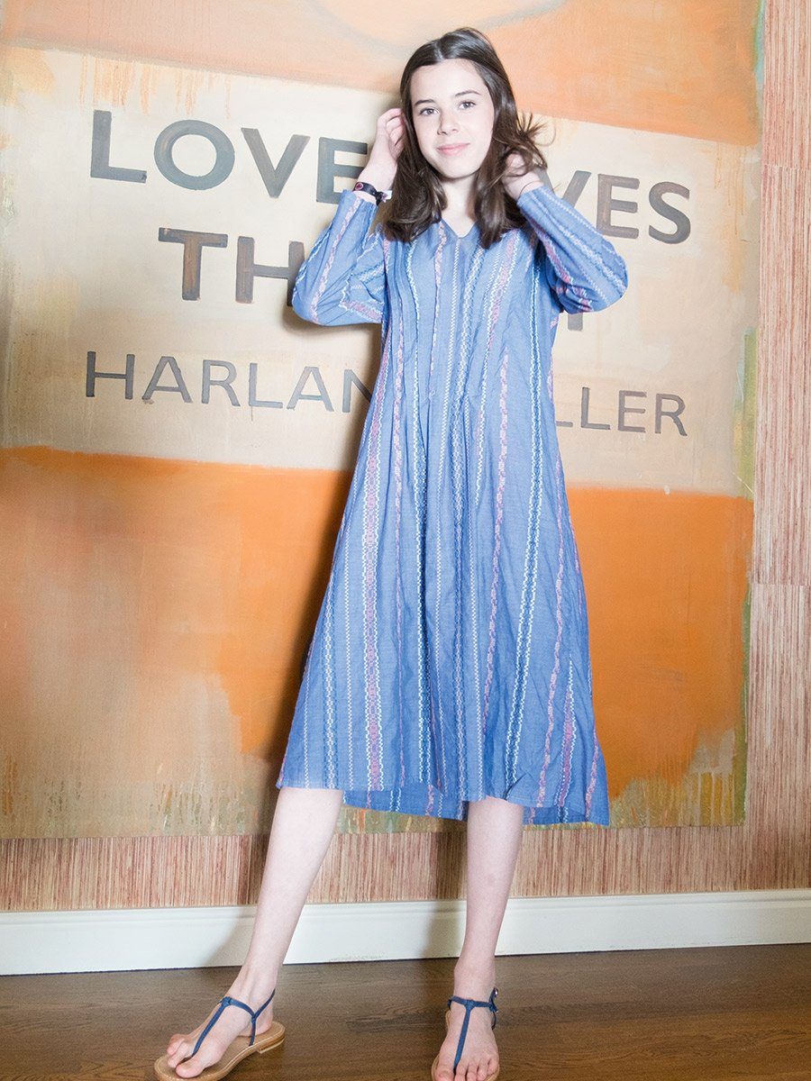 Brigitte von Boch Sommerkleid Marnie Kleid blau