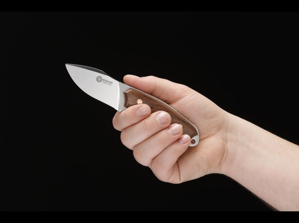 Böker Arbolito Universalmesser Böker Arbolito El Héroe Agentinien + Lederscheide