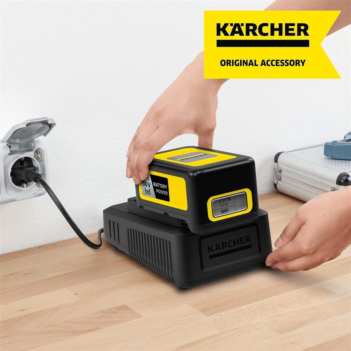 KÄRCHER Kärcher 36 Volt/2,5 Ah Akkuleistung für Batteriebetriebene Akkupacks