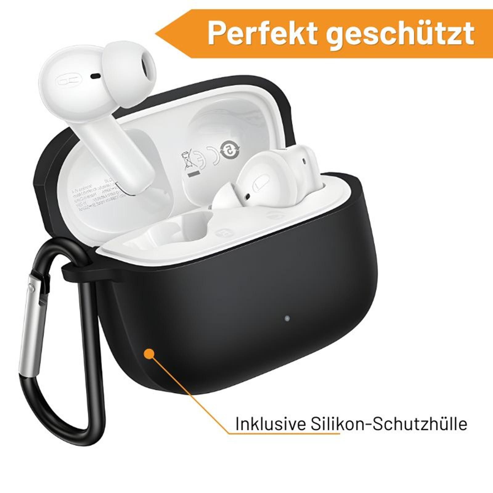 hoco. EQ30 Smartphone-Headset (Headset mit Aufbewahrungs Box Ladestation Buds sind wasserfest)