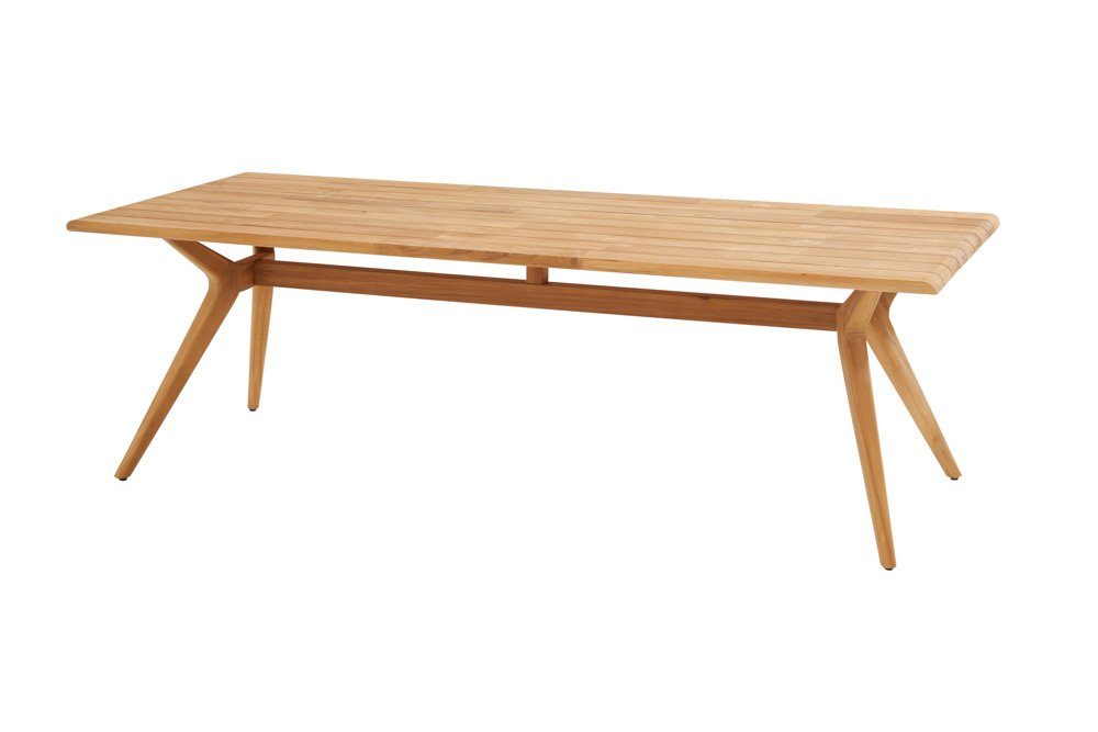 taste by 4 seasons Gartentisch 4Seasons Taste Bel Air Diningtisch Natural Teak 240x100 cm (1)