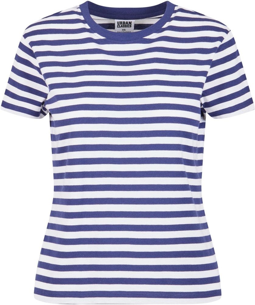 URBAN CLASSICS T-Shirt Ladies Regular Striped Tee günstig online kaufen